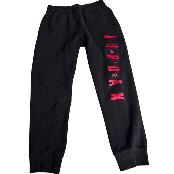 Jordan Black and Red Logo Athletic Jogger - Medium - Picture 3 of 6